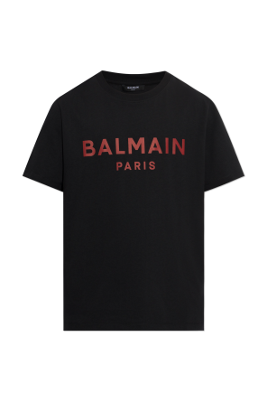 T-shirt with printed logo