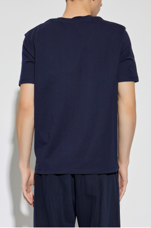 Balmain T-Shirt mit aufgedrucktem Logo