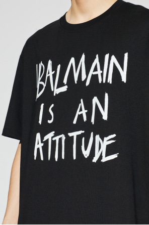 Balmain Camiseta con estampado