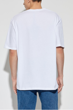 Balmain Camiseta con logotipo impreso