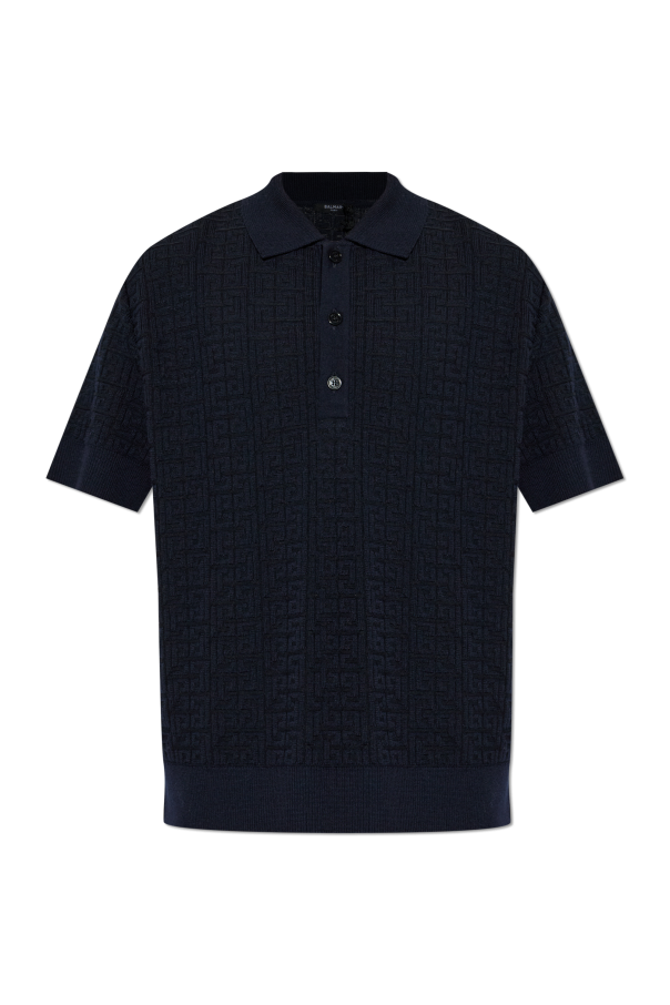 Monogrammed polo od Balmain