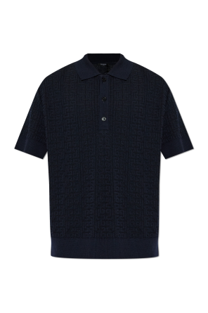 Polo con monograma od Balmain