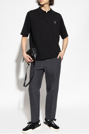 Polo with logo od Balmain