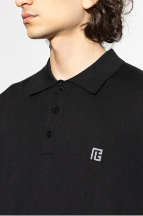 Balmain Polo con logo
