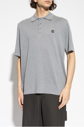 Balmain Polo con logo