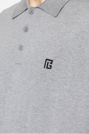 Balmain Polo con logo