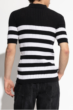 Balmain Striped polo shirt
