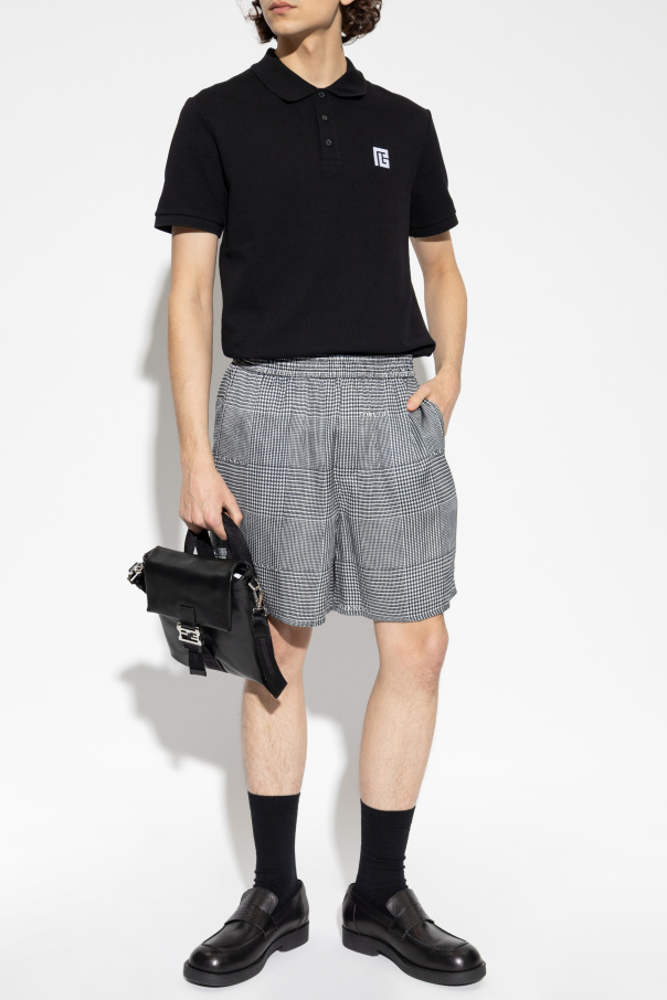 Balmain Polo con logo