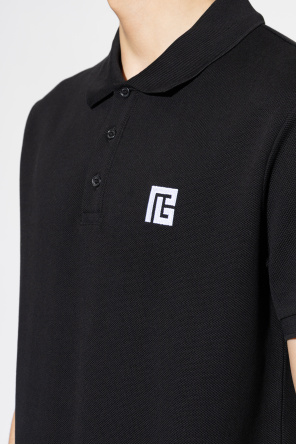 Balmain Polo con logo