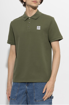 Balmain Polo z wyszytym logo