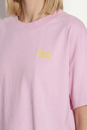 American Vintage T-shirt typu `oversize`