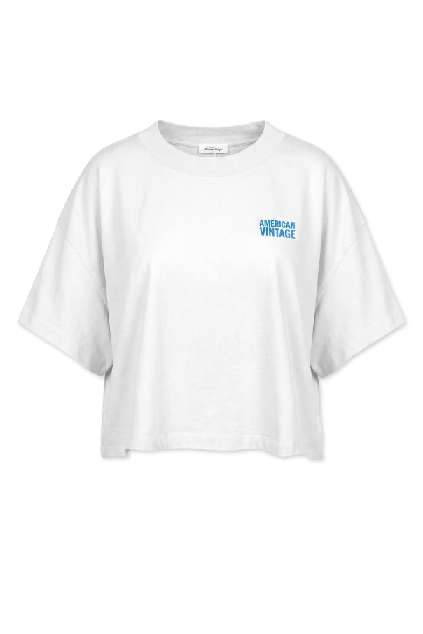 T-shirt with printed logo od American Vintage