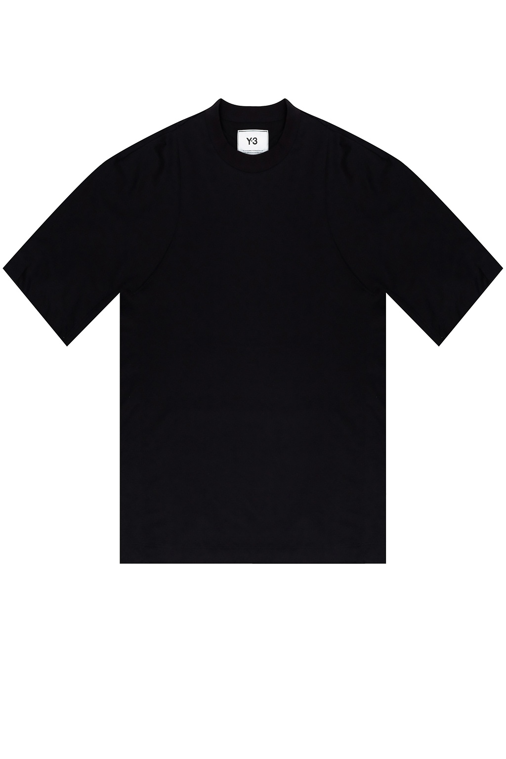 dogtooth-print long-sleeve shirt Nero Logo T-shirt