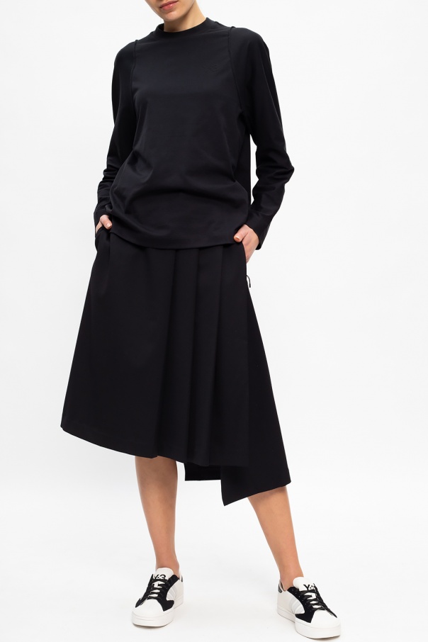 Y-3 Yohji Yamamoto New Look Plus hooded puffer jacket in black