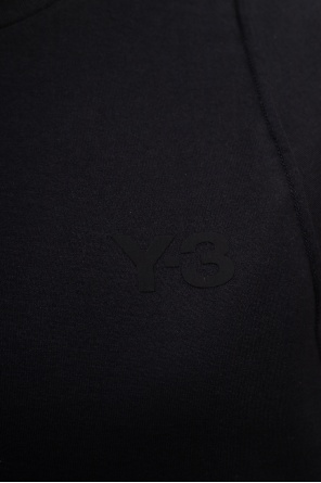 Y-3 Yohji Yamamoto Long sleeve T-shirt sort with logo