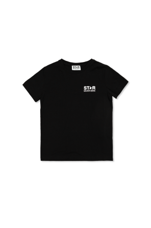 T-shirt with printed logo