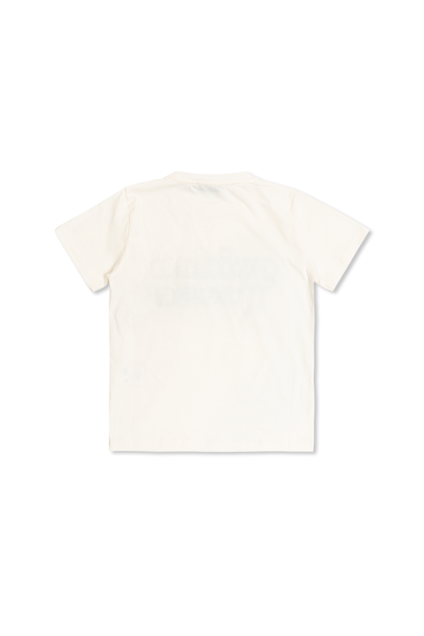 Golden Goose Kids Camiseta con logo bordado