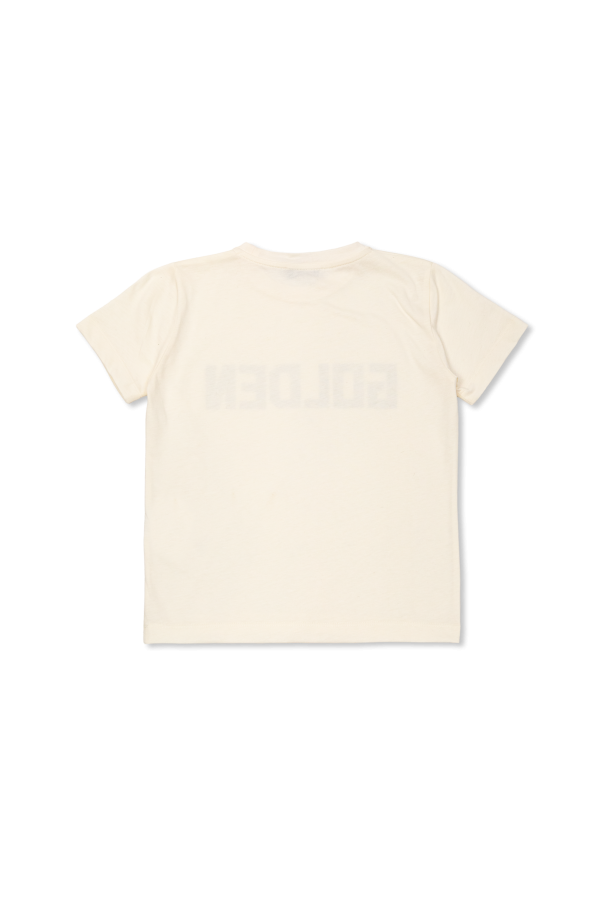 Golden Goose Kids Tričko s logom