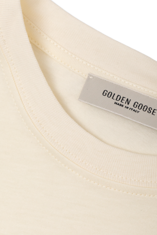 Golden Goose Kids Tričko s logom