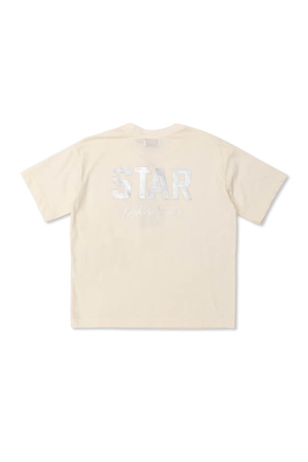 Golden Goose Kids Tričko s logom
