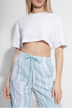 ADIDAS capris by Stella McCartney Cropped top with logo