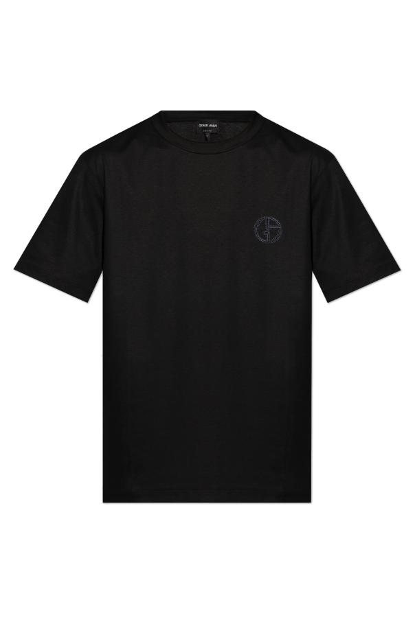 Giorgio Armani T-shirt z wyszytym logo