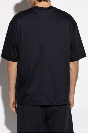 Giorgio Armani T-shirt z wyszytym logo
