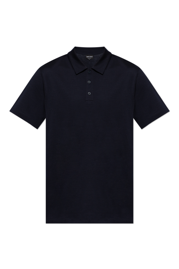 Giorgio Armani Wełniane polo