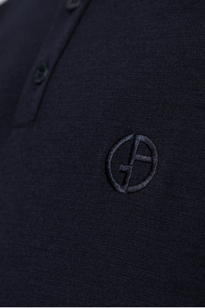 Giorgio Armani Wełniane polo