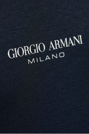 Giorgio Armani Camiseta con logo impreso