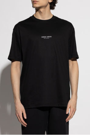 Giorgio Armani Camiseta con logo impreso