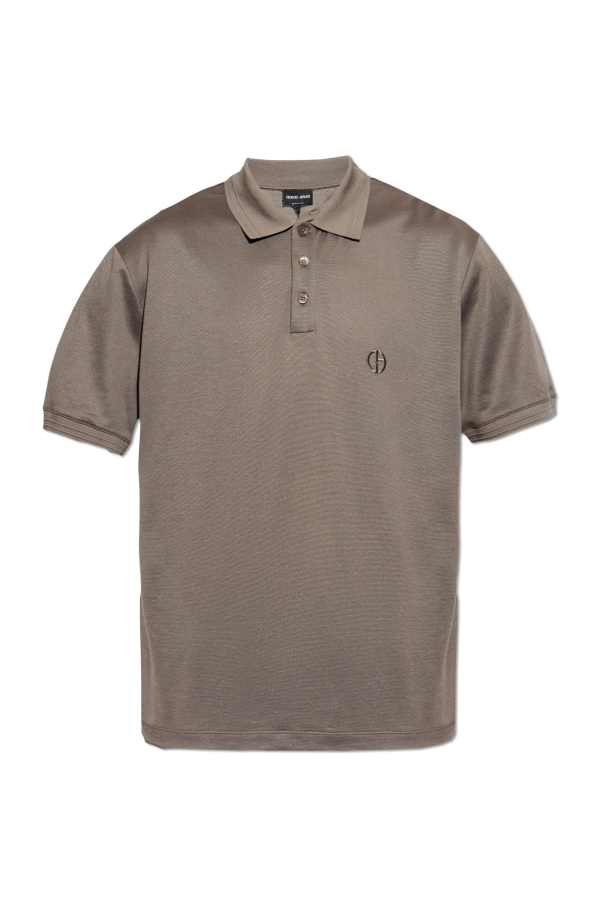 Polo with embroidered logo, zdjęcie 1 Polo with embroidered logo od Giorgio Armani
