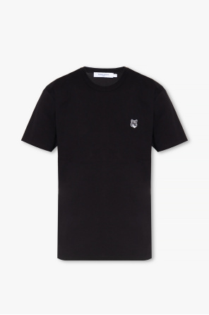 Bar side insert ribbed T-shirt