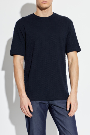 Giorgio Armani T-shirt z wypukłym wzorem