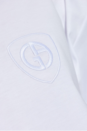 Giorgio Armani T-Shirt mit gesticktem Logo
