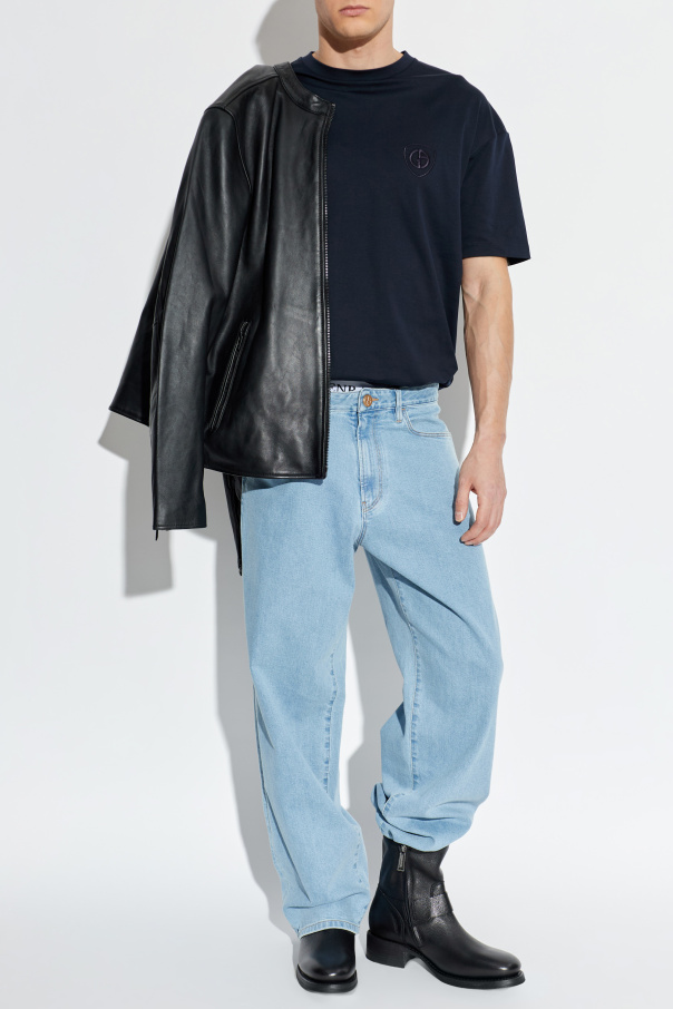 Giorgio Armani T-shirt with embroidered logo