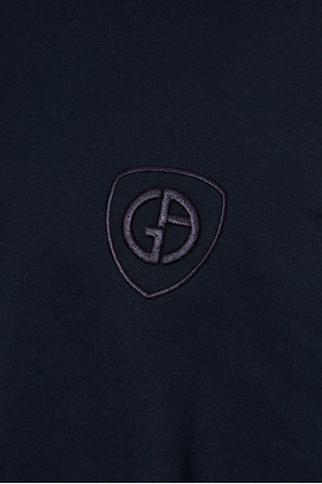 Giorgio Armani T-shirt with embroidered logo