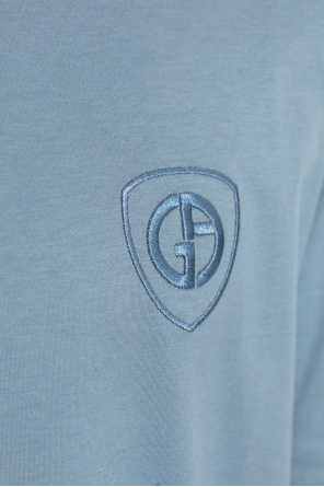Giorgio Armani T-shirt with embroidered logo
