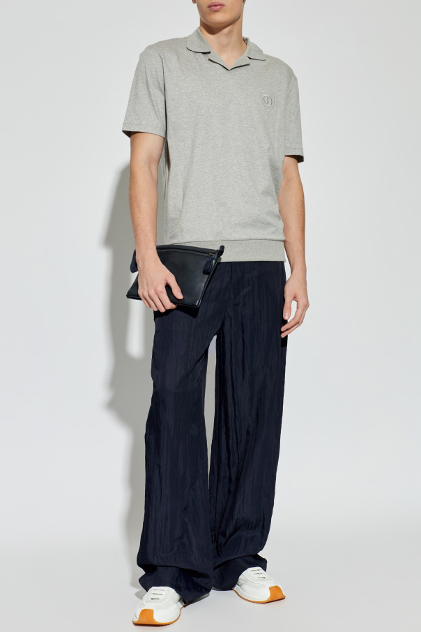 Giorgio Armani Polo con logo bordado