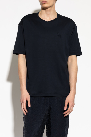 Giorgio Armani T-shirt with embroidered logo