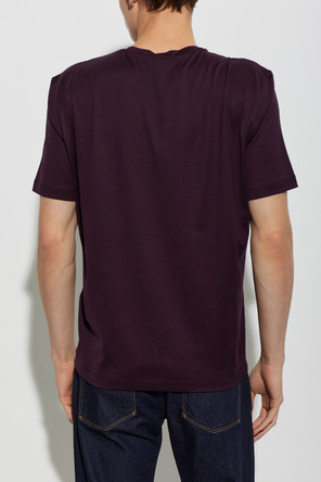 Giorgio Armani T-shirt de algodão com logótipo
