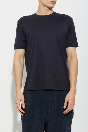 Giorgio Armani Camiseta de algodón con logo