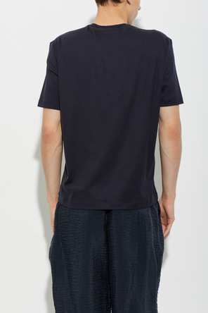 Giorgio Armani Camiseta de algodón con logo