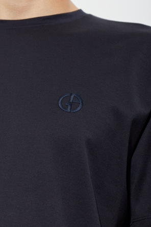 Giorgio Armani Camiseta de algodón con logo