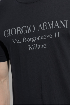 Giorgio Armani Camiseta con estampado