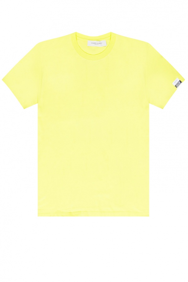 Golden Goose Tela rear logo-print T-shirt neutri Weiß