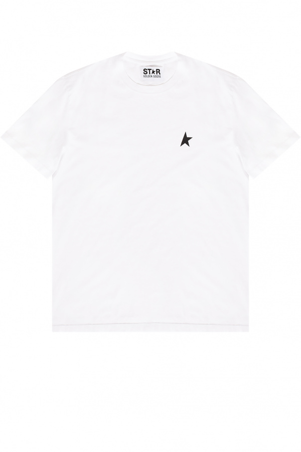 Golden Goose Topman T-shirt col montant à manches courtes Blanc