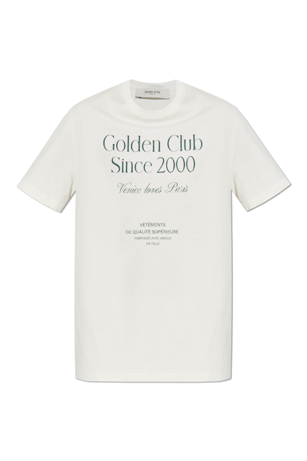 T-shirt with print od Golden Goose