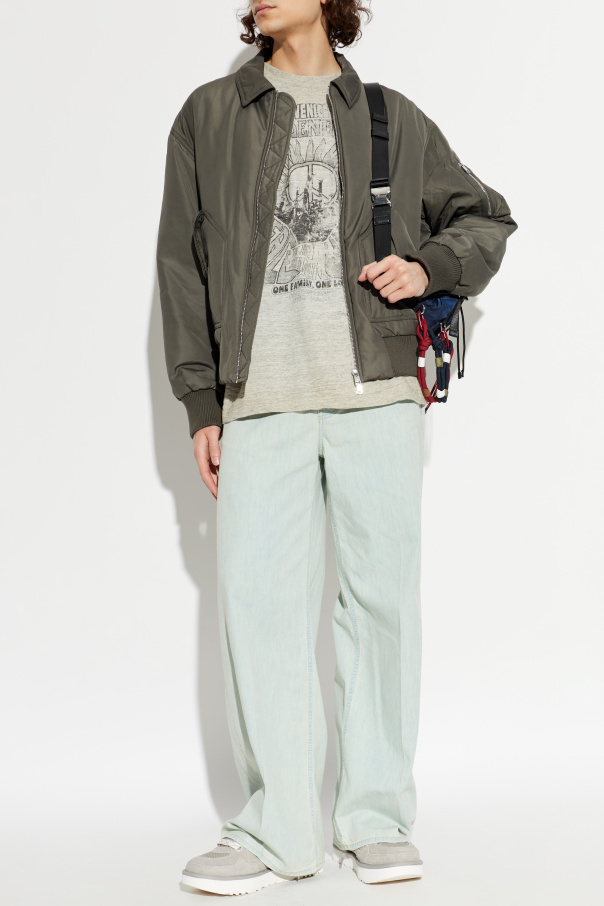 Golden Goose T-shirt with a vintage effect