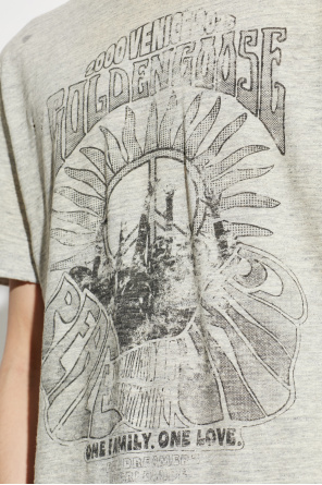 Golden Goose T-shirt with a vintage effect